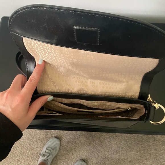 Kate Spade leather black and pink shoulder bag! - Picture 3 of 3
